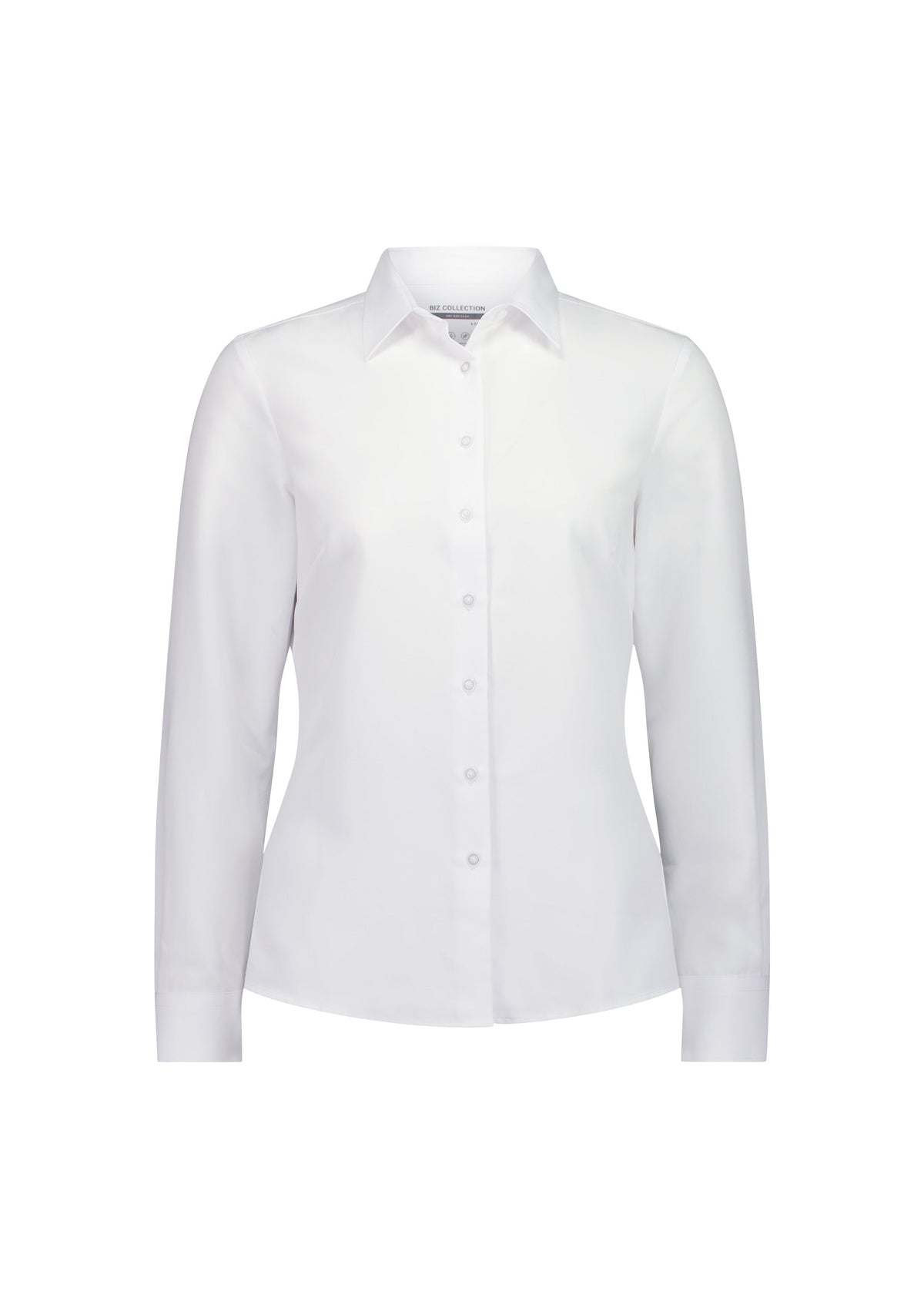 BIZ COLLECTION Quick Dry Movement Womens Long Sleeve Shirt S629W