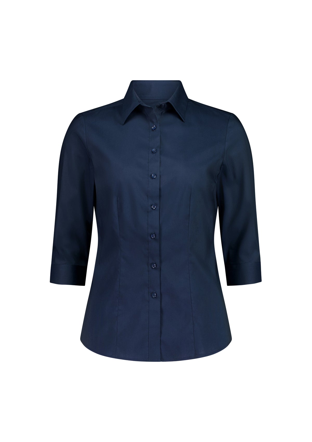 BIZ COLLECTION Fitzroy Womens 3/4 Sleeve Shirt S636W