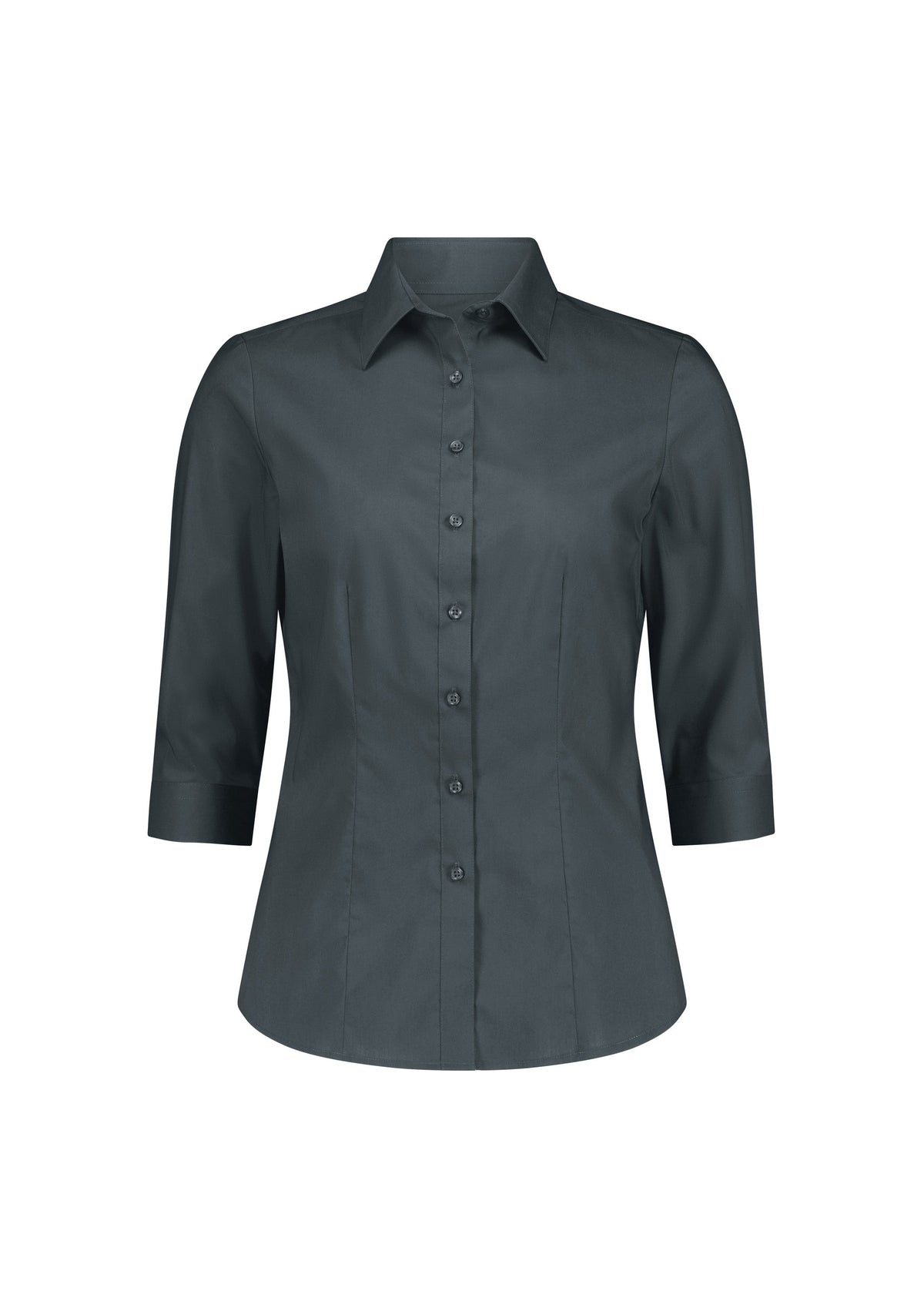 BIZ COLLECTION Fitzroy Womens 3/4 Sleeve Shirt S636W