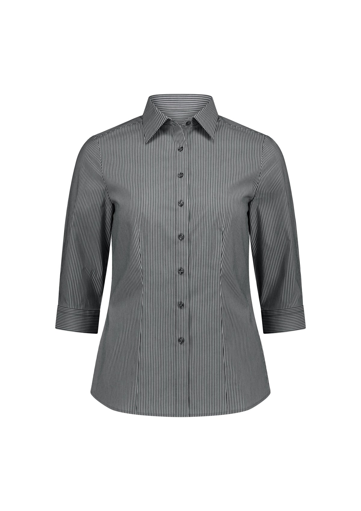 BIZ COLLECTION Fitzroy Womens 3/4 Sleeve Shirt S636W
