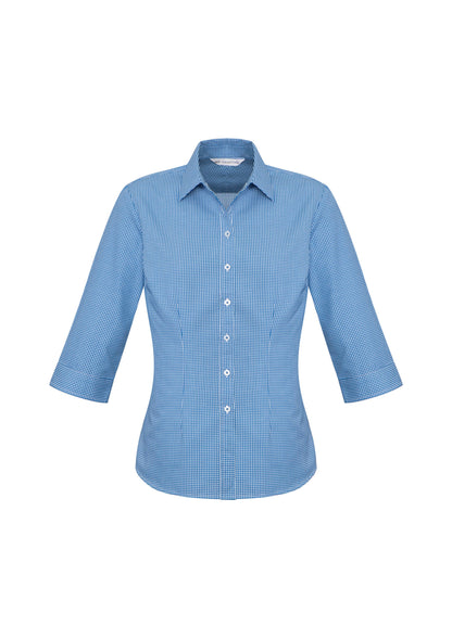 BIZ COLLECTION Womens Ellison 3/4 Sleeve Shirt S716LT