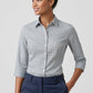 BIZ COLLECTION Womens Ellison 3/4 Sleeve Shirt S716LT