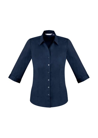 BIZ COLLECTION Womens Monaco 3/4 Sleeve Shirt S770LT