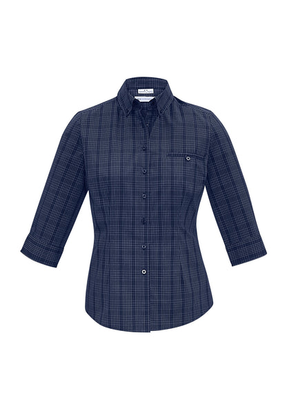 BIZ COLLECTION Womens Harper 3/4 Sleeve Shirt S820LT