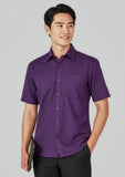 BIZ COLLECTION Mens Oasis Short Sleeve Shirt SH3603