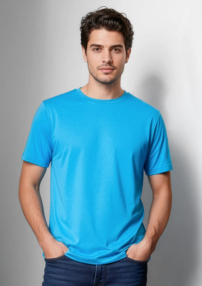 BIZ COLLECTION Mens Aero Short Sleeve Tee T800MS
