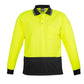SYZMIK Unisex Hi Vis Basic Long Sleeve Polo ZH232