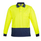 SYZMIK Unisex Hi Vis Basic Long Sleeve Polo ZH232