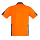 SYZMIK Mens Hi Vis Squad Short Sleeve Polo ZH237