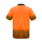 SYZMIK Mens Hi Vis Tracks Short Sleeve Polo ZH300