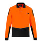 SYZMIK Mens Hi Vis Flux Long Sleeve Polo ZH310