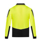 SYZMIK Mens Hi Vis Flux Long Sleeve Polo ZH310