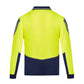 SYZMIK Mens Hi Vis Flux Long Sleeve Polo ZH310