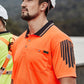 SYZMIK Mens Hi Vis Flux Short Sleeve Polo ZH315
