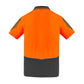 SYZMIK Mens Hi Vis Flux Short Sleeve Polo ZH315