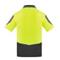 SYZMIK Mens Hi Vis Flux Short Sleeve Polo ZH315