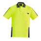 SYZMIK Mens Hi Vis Komodo Short Sleeve Polo ZH320