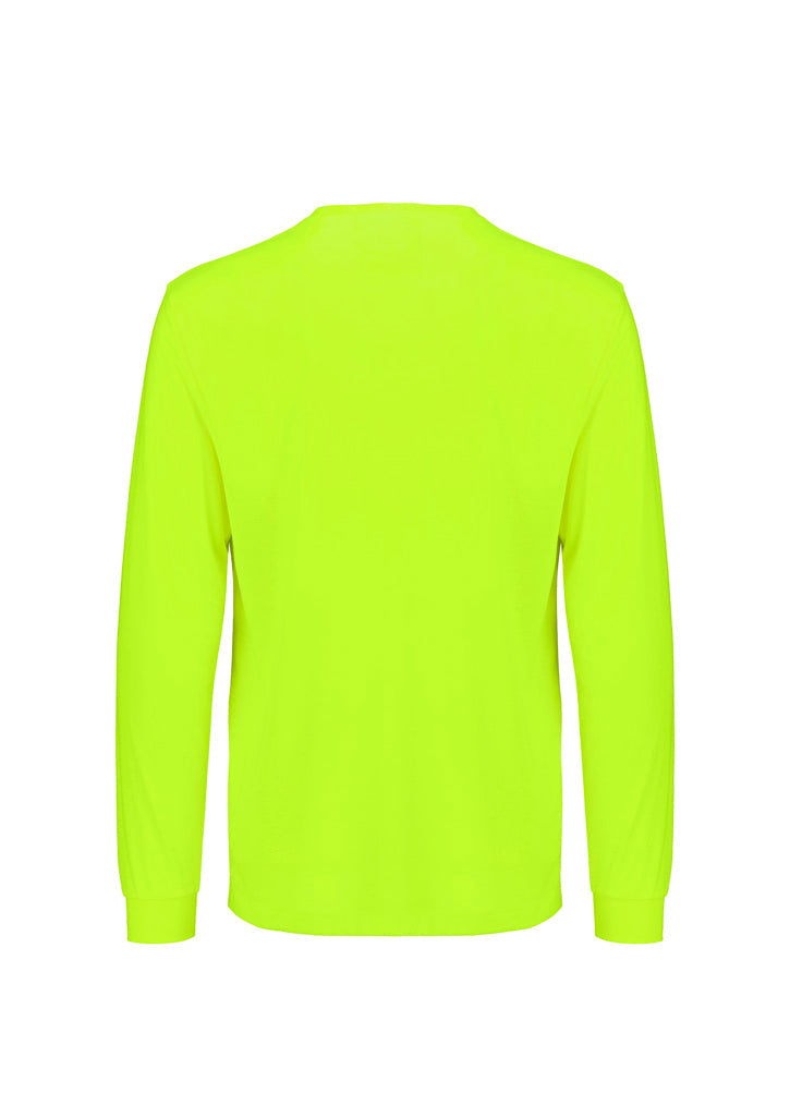 SYZMIK Mens Hi Vis Long Sleeve Tee ZH390