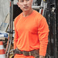 SYZMIK Mens Hi Vis Long Sleeve Tee ZH390