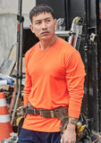 SYZMIK Mens Hi Vis Long Sleeve Tee ZH390