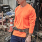 SYZMIK Mens Hi Vis Long Sleeve Tee ZH390