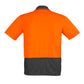 SYZMIK Mens Hi Vis Comfort Back Short Sleeve Polo ZH415