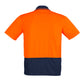SYZMIK Mens Hi Vis Comfort Back Short Sleeve Polo ZH415