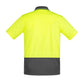 SYZMIK Mens Hi Vis Comfort Back Short Sleeve Polo ZH415
