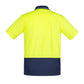 SYZMIK Mens Hi Vis Comfort Back Short Sleeve Polo ZH415