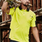 SYZMIK Mens Hi Vis Reinforced Squad Short Sleeve Polo ZH465
