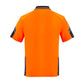 SYZMIK Mens Hi Vis Reinforced Squad Short Sleeve Polo ZH465