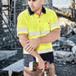 SYZMIK Unisex Hi Vis Segmented Tape Short Sleeve Polo ZH535