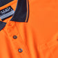 SYZMIK Unisex Hi Vis Segmented Tape Short Sleeve Polo ZH535