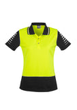 SYZMIK Womens Hi Vis Zone Polo ZHL236
