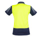SYZMIK Womens Hi Vis Zone Short Sleeve Polo ZHL236