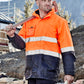 SYZMIK Mens Hi Vis Basic 4 In 1 Waterproof Jacket ZJ220