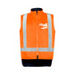 SYZMIK Mens Hi Vis X Back 4 In 1 Waterproof Jacket ZJ616