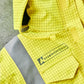SYZMIK Mens Orange Flame Arc Rated Antistatic Waterproof Jacket ZJ900