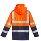 SYZMIK Mens Orange Flame Arc Rated Antistatic Waterproof Jacket ZJ900