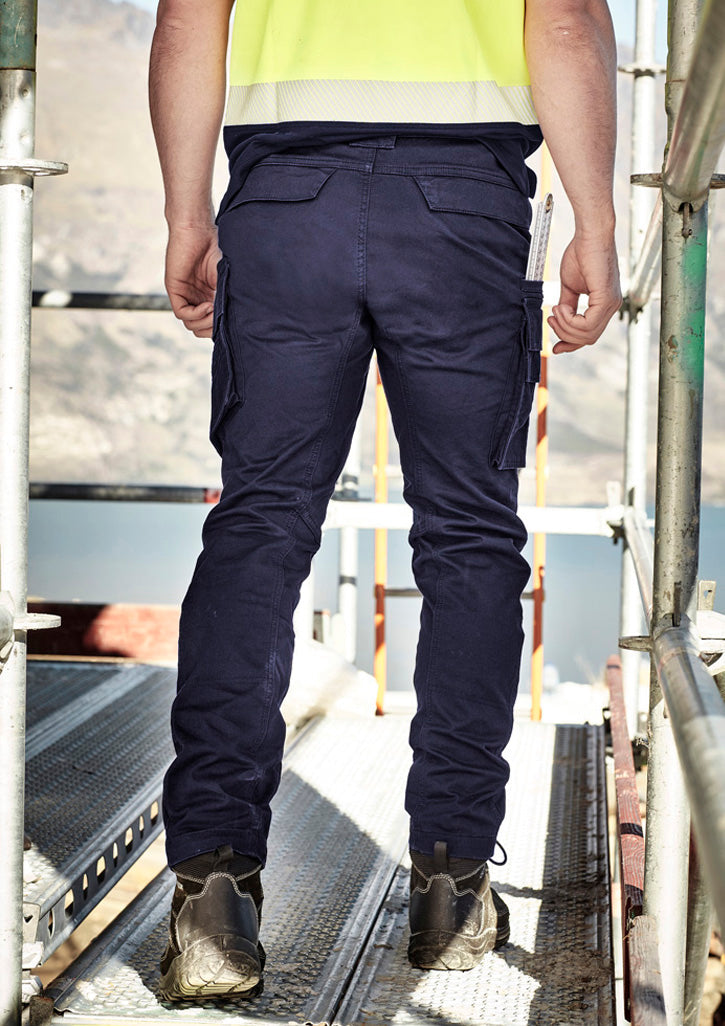 SYZMIK Mens Streetworx Curved Cargo Pant ZP360
