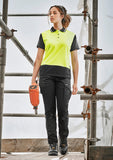 SYZMIK Womens Essential Basic Stretch Cargo Pant ZP730
