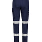 SYZMIK Womens Essential Stretch Taped Cargo Pant - Cuffed ZP735