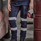 SYZMIK Womens Essential Stretch Taped Cargo Pant - Cuffed ZP735
