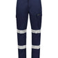 SYZMIK Mens Essential Stretch Taped Cargo Pant - Cuffed ZP935
