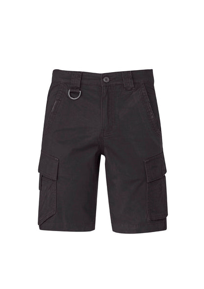 SYZMIK Mens Streetworx Curved Cargo Short ZS360