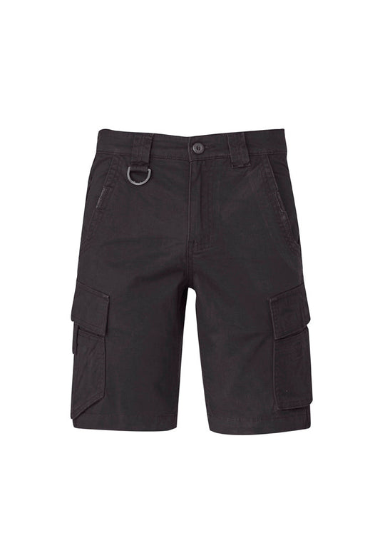 SYZMIK Mens Streetworx Curved Cargo Short ZS360