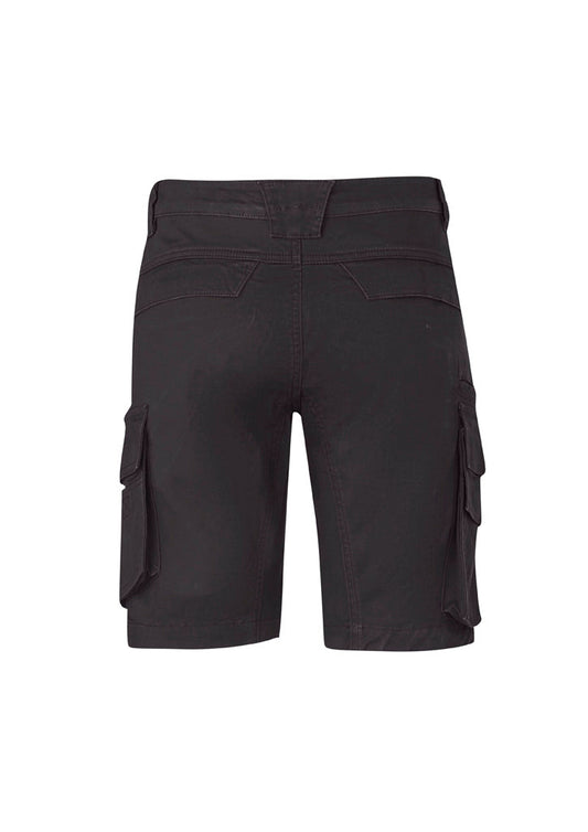 SYZMIK Mens Streetworx Curved Cargo Short ZS360