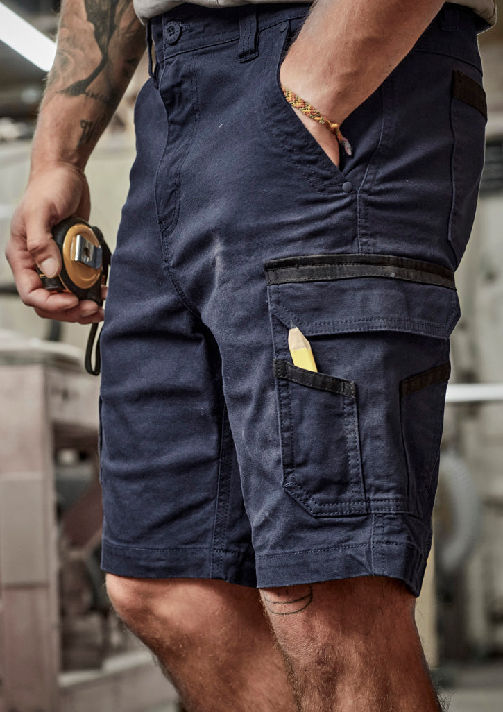 SYZMIK Mens Streetworx Heritage Short ZS822