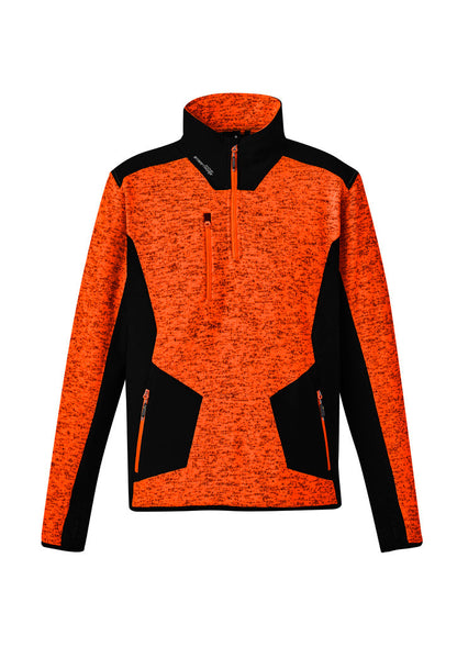 SYZMIK Unisex Streetworx Reinforced Knit 1/2 Zip Pullover ZT380