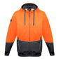 SYZMIK Unisex Hi Vis Textured Jacquard Full Zip Hoodie ZT478